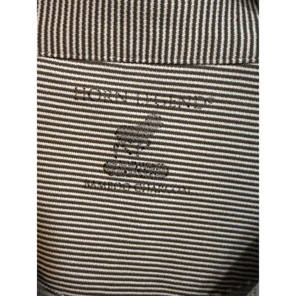 Horn Legend Men's Gray Short Sleeve Polo size L Bamboo Charcoal - Picture 2 of 8